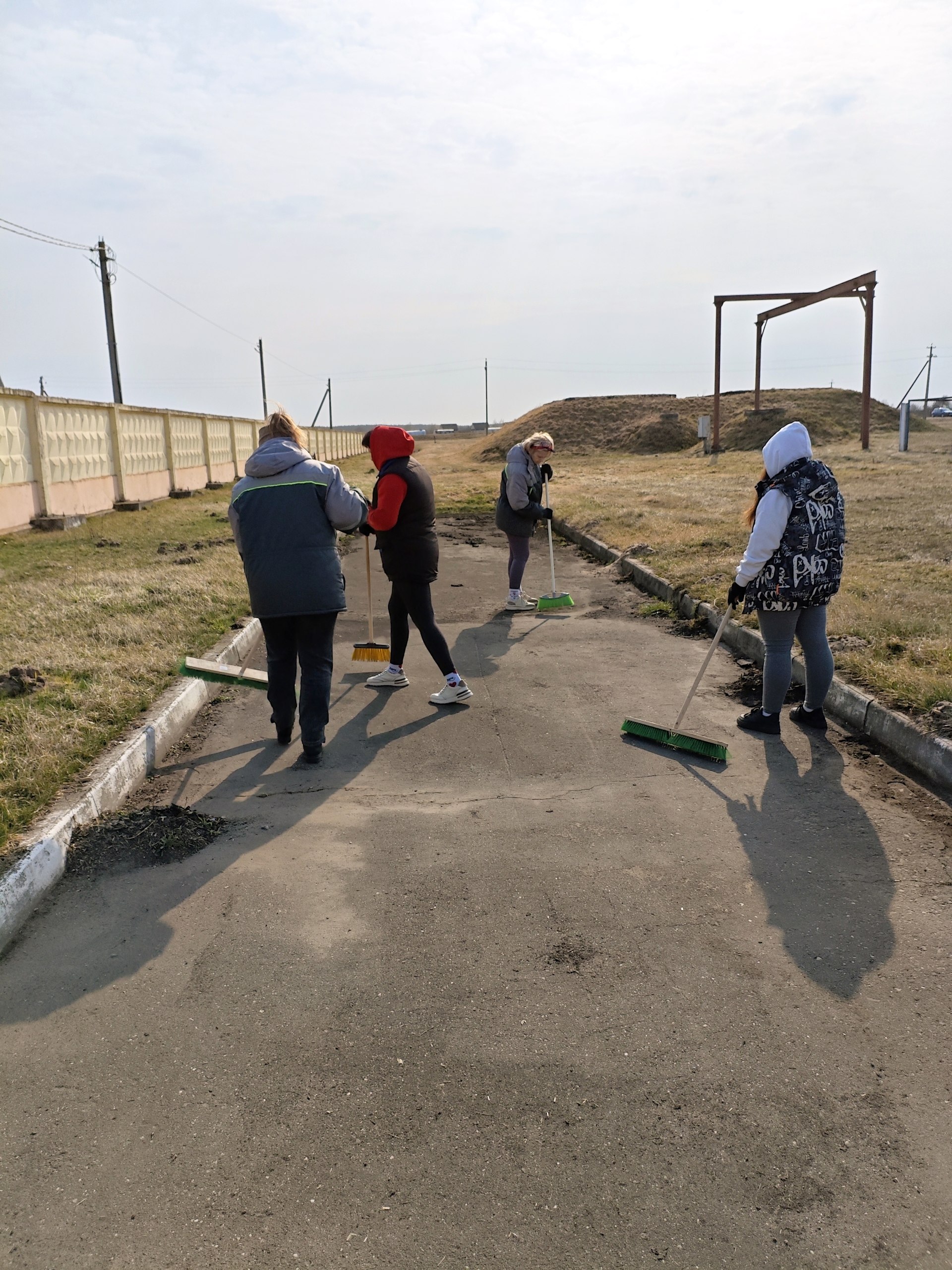 Субботник в УП 