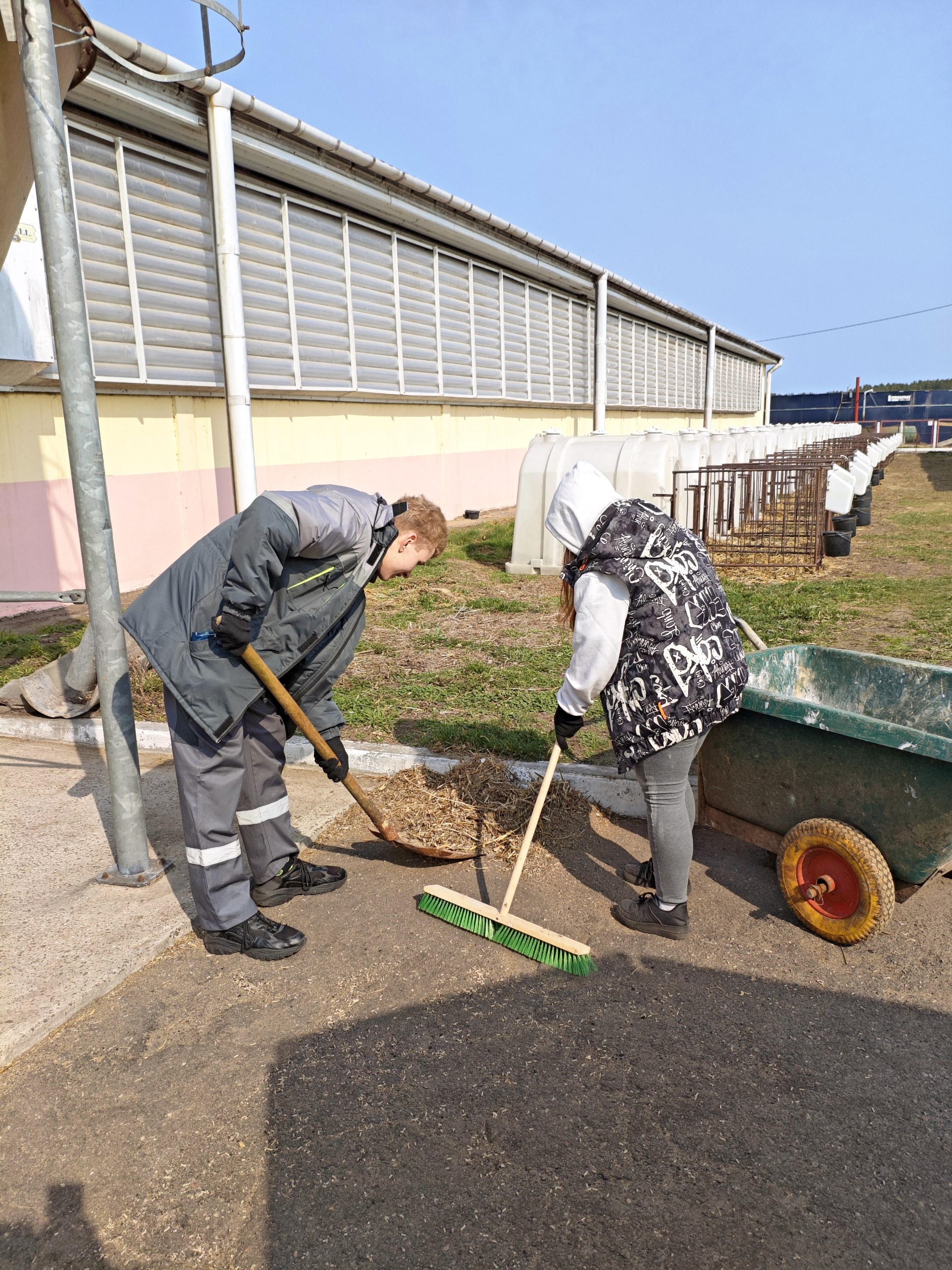 Субботник в УП 